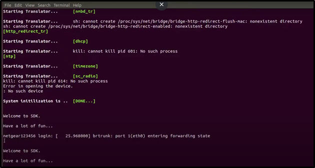 Firmware has been emulated